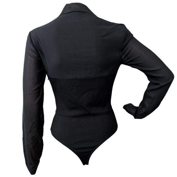 Fleur Du Mal Tuxedo Bodysuit - Picture 6 of 16